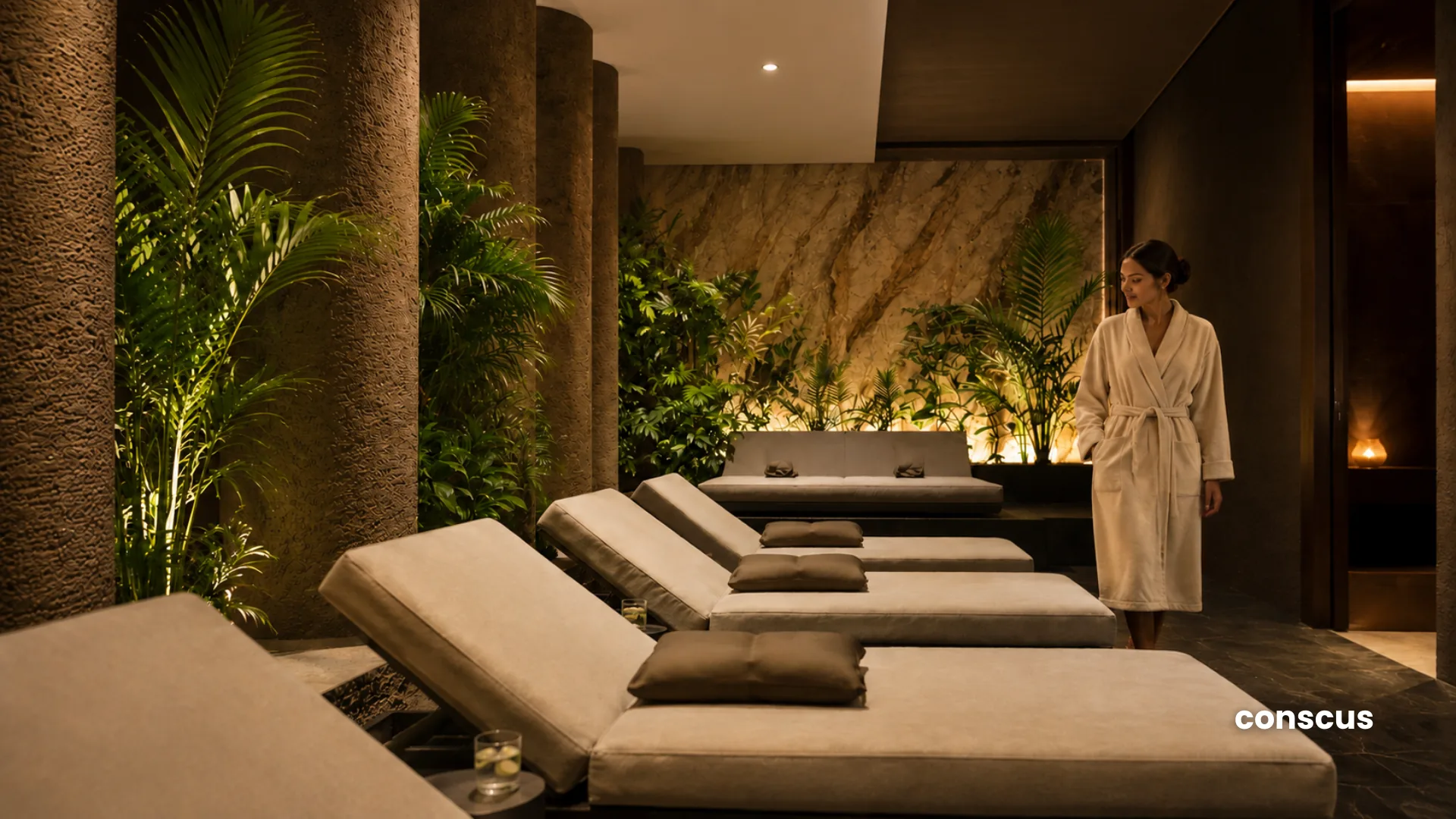 SPA premium w Warszawie - wnetrze, ujecie 2