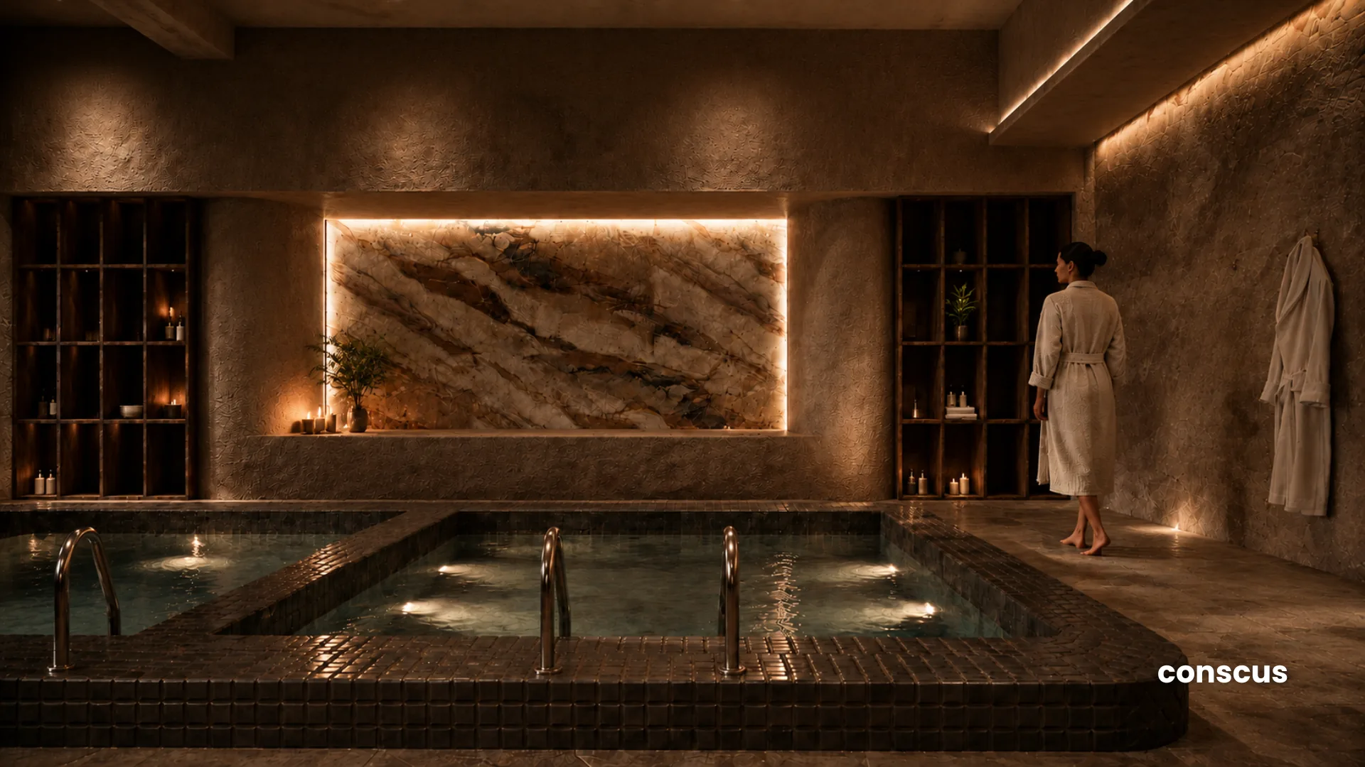 SPA premium w Warszawie - wnetrze, ujecie 3